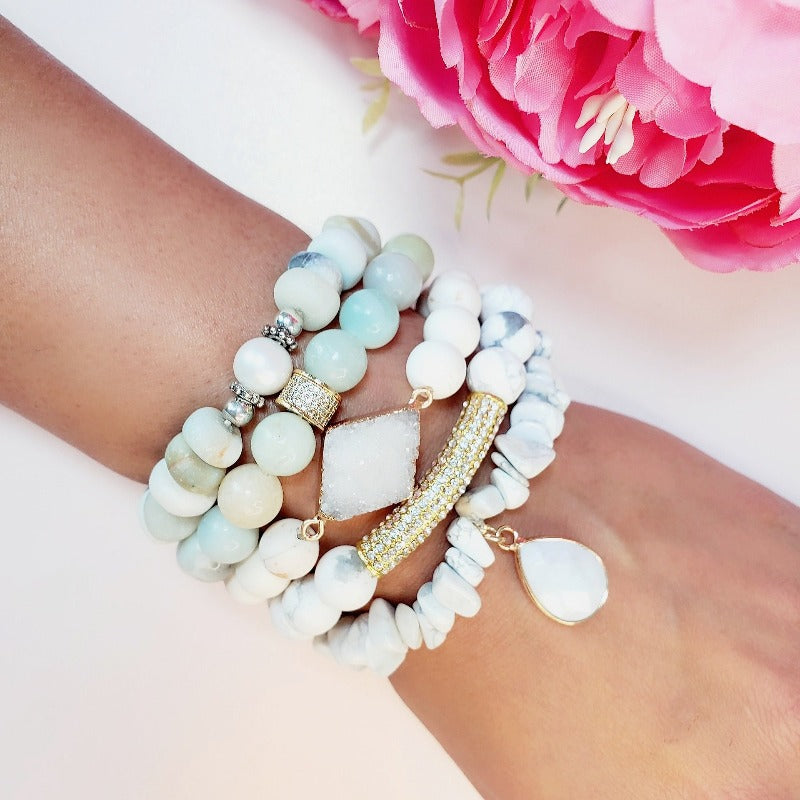 California Vibes Five Piece Bracelet Set | Pretty Fab Things