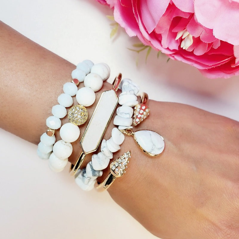 Goddess Inspired Five Piece Bracelet Set | Pretty Fab Things